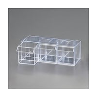 アズワン 240x 96x 83mm 小物ケース(3列1段/スチロール製) EA508FD31 EA508FD31 1個