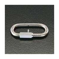 アズワン 4.0x 34mm ねじ止めリングキャッチ(ステンレス) EA638JJ4 EA638JJ4 1個