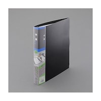 アズワン 500枚 名刺ホルダー(黒) EA762CJ62A EA762CJ62A 1冊