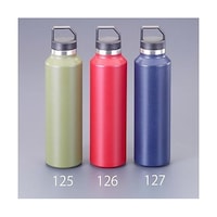 アズワン 0.45L 保冷・保温ボトル(ステンレス製/ネイビー) EA763AZ127 EA763AZ127 1台