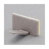 アズワン 19.5x10.0x14.5mm ケーブルクリップ(粘着式/200個 EA947FA82 EA947FA82 1箱