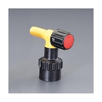 アズワン φ40mm ペール缶・一斗缶用コック(樹脂製/赤) EA991JW3 EA991JW3 1個