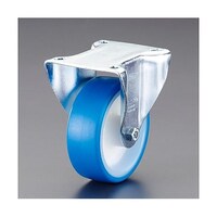 アズワン 200mm キャスター(固定金具/静音快適型) EA986KA84 EA986KA84 1個