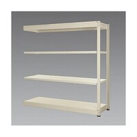 アズワン 1790x450x1800mm/150kg/4段 スチール棚(連結用) EA976DK180RB EA976DK180RB 1台