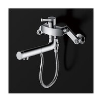 アズワン PJ 1/2” シングル混合水栓(シャワー式/寒冷地共用) EA468CY11A EA468CY11A 1個