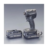 アズワン DC14.4V/5.0Ah インパクトドライバー(黒/充電式) EA813PA4 EA813PA4 1台