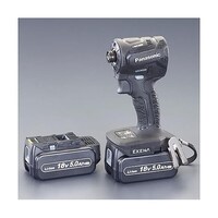 アズワン DC18.0V/5.0Ah インパクトドライバー(黒/充電式) EA813PA18 EA813PA18 1台