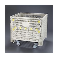 アズワン 810x515x595mm/ 500kg メッシュパレット(キャスター付) EA985R10 EA985R10 1台