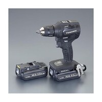 アズワン DC14.4V/5.0Ah ドライバードリル(黒/充電式) EA813PB8 EA813PB8 1台