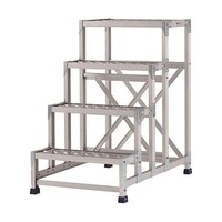 アズワン 600x400mm/ 1.0m 作業台(四段) EA903BR121 EA903BR121 1台