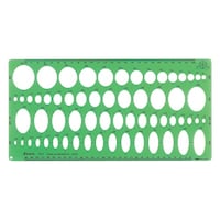 シンワ測定 テンプレート TG3楕円定規 66020