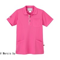 ナガイレーベン ニットシャツ ピンク BL MFJ5872