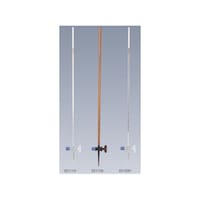 柴田科学 ビュレット スーパーグレード ガラスコック付 100mL 021110100