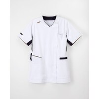 ナガイレーベン 男女兼用スクラブ Tネイビー L AW5577