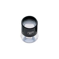 シンワ測定 ルーペ T2 高倍率 スケール付 28mm 10倍 75571