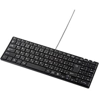 サンワサプライ USBスリムキーボード SKBSL17BKN