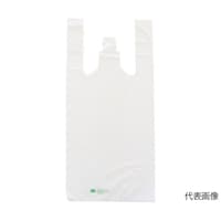 アズワン バイオマスプラスチック配合レジ袋 45/45号 (530×440mm)乳白 100枚入 BSB4545W