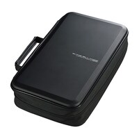 サンワサプライ ブルーレイディスク対応 セミハードケース 104枚収納 ブラック FCDWLBD104BK
