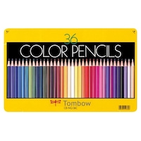 トンボ鉛筆 缶入色鉛筆 36色 NQ CBNQ36C