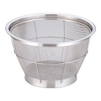 TKG TKG ステンNEWマンモス深型米揚ざる 27.5cm