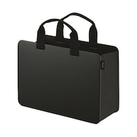 プラス モバイルバッグ+ ワイドタイプ ブラック FL102MB