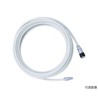 アズワン エアブレードホース ウレタンブレードチューブ 内径6.5×外径10mm 全長5m カップリング付 ネオグレー TOP6.55NG