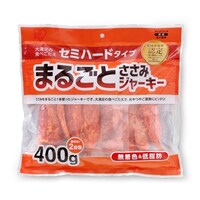 アイリスオーヤマ まるごとささみジャーキーセミハード400g 400g EJ40SERN