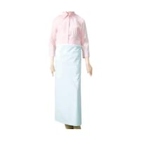 オカモト ニュータッチエプロン 腰下 ホワイト 着丈90cm 780K