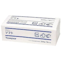 日本製紙クレシア トウカイ ペーパータオル (25束入) タウパー ソフトM
