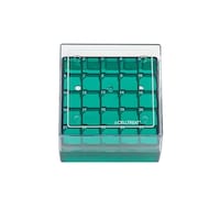 Celltreat ストレージボックス CF低温バイアル 25箇所 ポリカーボネート 非滅菌 1箱(5個入) 229942