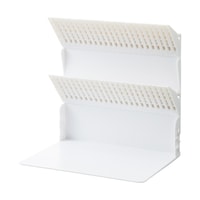 リヒトラブ 1冊でも倒れないブックスタンド A4 ホワイト A35770