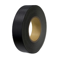 プラス 紙クロステープ 50m巻きロールタイプ 35mm幅 黒