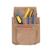 クニーズ 腰袋片側 革製 DW1019