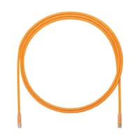 パンドウイットコーポ カテゴリ6A UTPパッチコード 24AWG単線 ケーブル径:Φ6.4mm 10m オレンジ UTP6AX10MOR