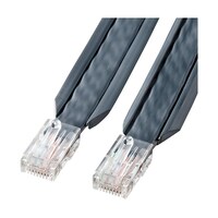 サンワサプライ アンダーカーペットLANケーブル グレー 5m KBCP505