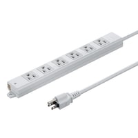 サンワサプライ 工事物件タップ 6個口 1m TAPKS6N1