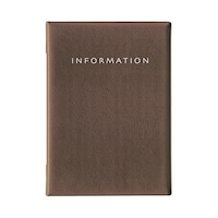 オープン工業 インフォメーションファイル A4 8頁 茶 MN180BR