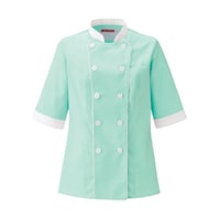 KAZEN レディスコックシャツ ピスタチオ LL 69172L