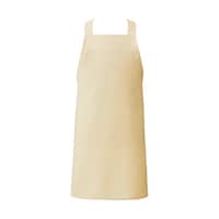 KAZEN 胸当てエプロン ベージュ フリー 59444