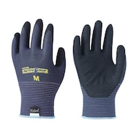東和コーポレーション まとめ買い ニトリル背抜き手袋 アクティブグリップ M (10双入) 910M