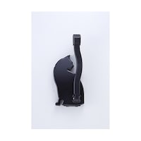旭電機化成 ドアストッパーねこ ブラック AKS05BK