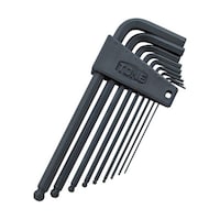 TONE ロングボールポイントL形レンチセット 9pcs BPL900