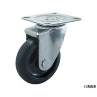 アズワン TYSシリーズ オールステンレス 自在 ゴム車75mm TYSSUS75