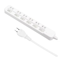 ハート電機サービス 断線に強いスイッチタップ 6個口 1.5m ETAKS615RD