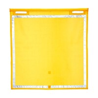 グリーンクロス メッシュ旗 イエローメッシュ 反射材付 6300000031