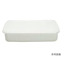 野田琺瑯 White Seriesレクタングル浅型 Sシール蓋付 WRAS