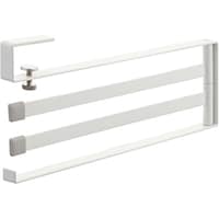 山崎実業 戸棚下布巾ハンガー プレート ホワイト 2442