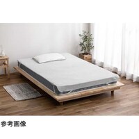 アイリスオーヤマ 透湿防水シーツ ライトグレー FLSTCSTS