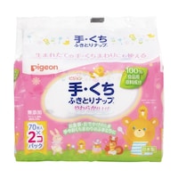 ピジョン 手・くちふきとりナップ 2個パック×16個入 1026651