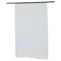 シャワーカーテン ホワイト 130×17
